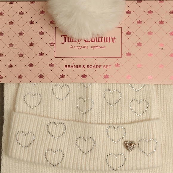 Juicy Couture Beanie & Scarf Set - Picture 1 of 7
